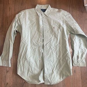 Ralph Lauren Varmouth 100% Cotton Oxford Button Down Dress Shirt-Size 16 34/35